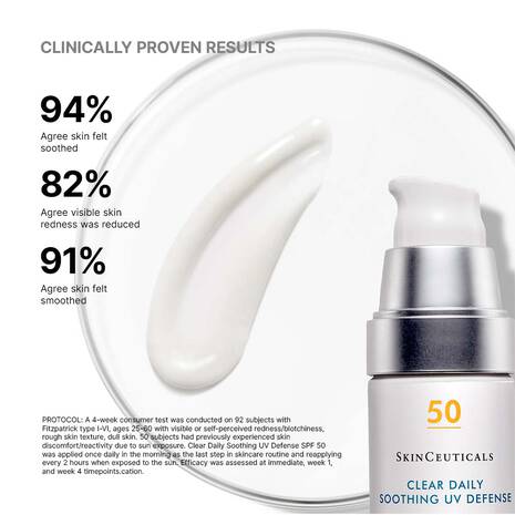 Clear Daily Soothing UV Defense SPF 50